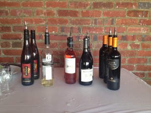 The wines at SipSavorTalk April 20 2015 - 1